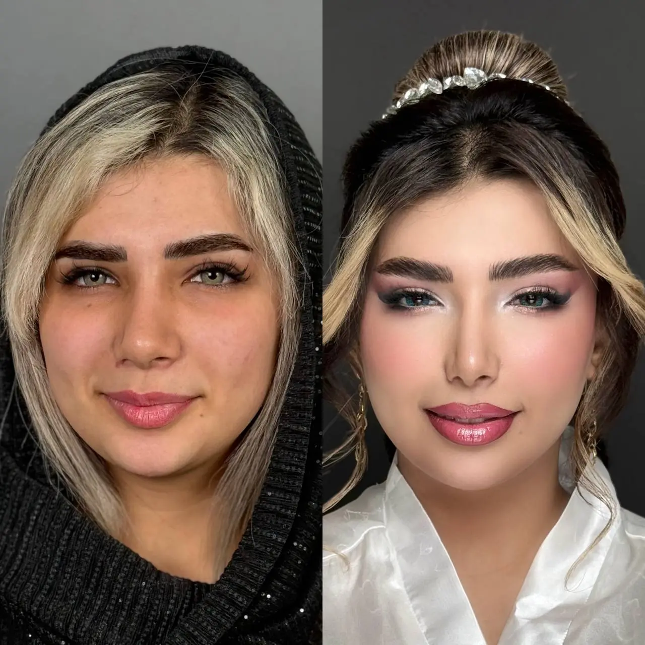 میکاپ در سالن زیبایی روژینا